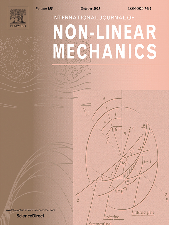 Go to journal home page - International Journal of Non-Linear Mechanics